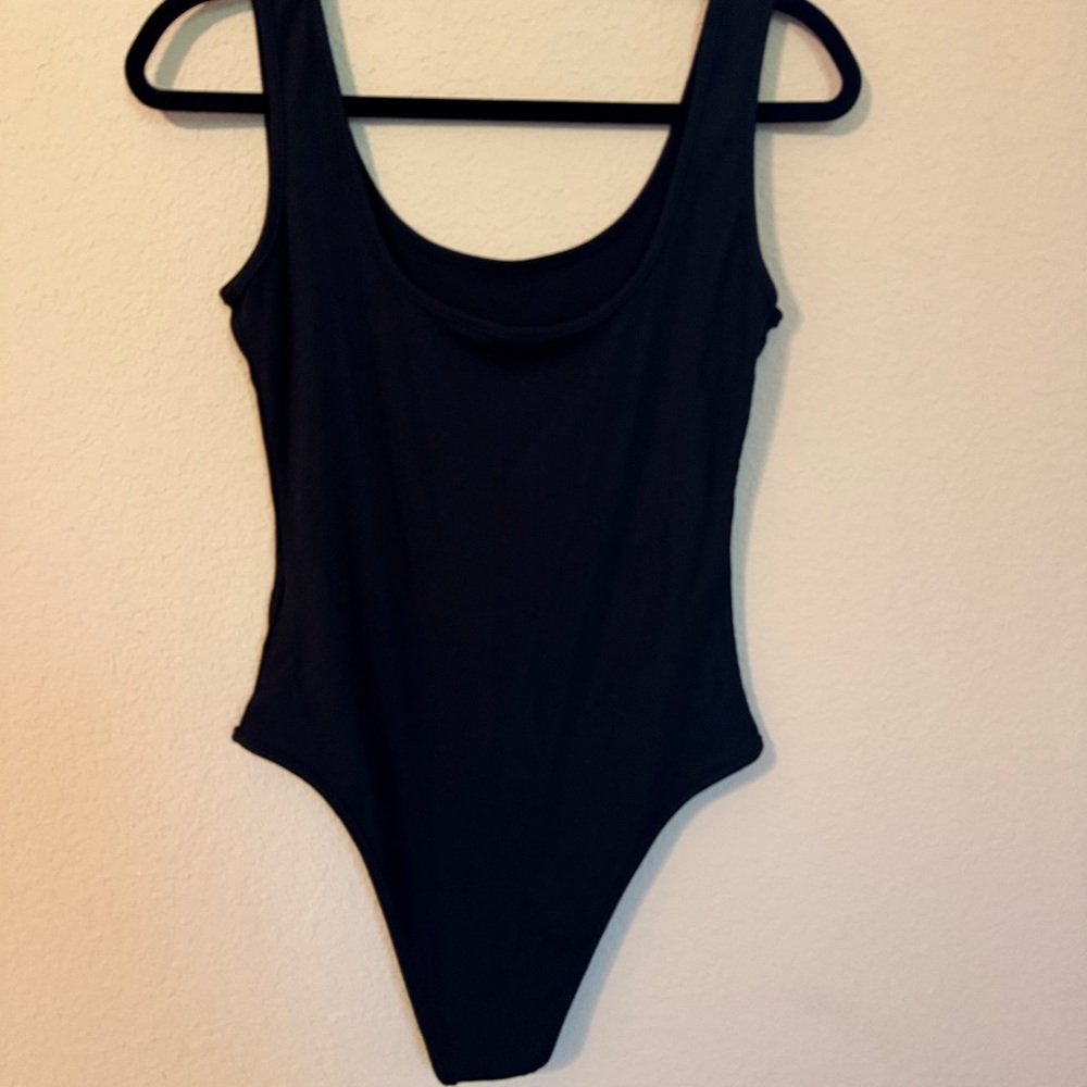 Black One-Piece Swimsuit